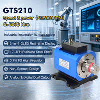 Transducteur de couple rotatif robuste GTS210 5-5000 Nm 15000 tr/min ±0,1 % FS pour moteur de véhicule électrique et système de propulsion marine
