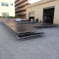 Systèmes de scène les plus vendus, podiums de concert / podiums portables pour les chorales, scène