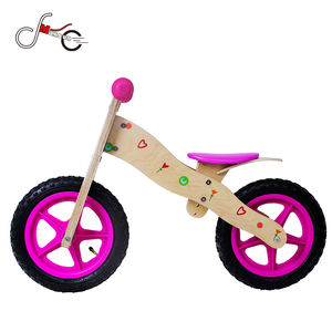 Bicicletta in Legno Senza Pedali da 12 Pollici <span class=keywords><strong>Giocattolo</strong></span> Principessa per Bambina Prima <span class=keywords><strong>Bici</strong></span> per Bambina - Product Image 3