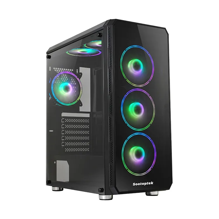 Custodia Rgb per PC Matx Hardware per Computer produttore cinese per gamer per pc da gioco