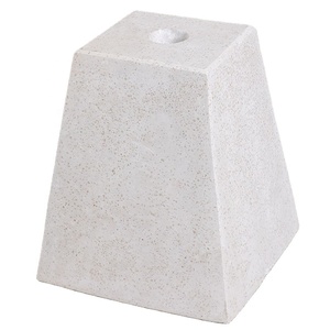 Heavy-Duty <strong>Weighted</strong> Patio <strong>Parasol</strong> <strong>Base</strong> - Marble/Granite/Concrete Stand - Product Image 1