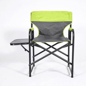 Portable Modern Metal <b>Director</b> <b>Chair</b> with Table for Outdoor Picnics Beach Camping Home Office Use - Product Image 1