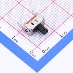 SS-12D02-G040 Slide Switch Through hole Component (THT) Switch Single Pole Double Throw Rectangle Pin Header PC Pin 8.6mm - Product Image 1