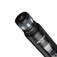 Microphone sans fil portable professionnel BAIFEILI Dynamic U5 UHF avec carte son, portée de 30 m, léger, pour vidéo