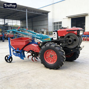 Maquinaria Agrícola, Tractor Guiado a Mano de 18 HP con Cultivador <span class=keywords><strong>para</strong></span> Aireación del Suelo y Deshierbe - Product Image 1