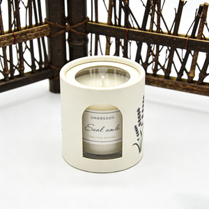 Tubos de Cartón Reciclado 100% para Empaque de Velas, Cilindros de Cartón Kraft Personalizados de Lujo para Velas - Product Image 3