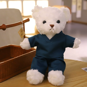 Directo de fábrica lindo peluche Doctor enfermera oso muñeca juguetes logotipo personalizado relleno Doctor enfermera oso de peluche Juguetes - Product Image 6