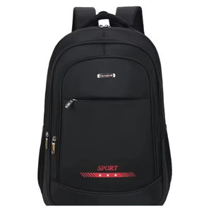 Custom Unisex College Backpack Waterproof Oxford Polyester Laptop <b>Bag</b> Zipper 20-39L Capacity Travel School <b>Computer</b> Notebook - Product Image 1