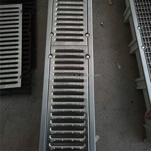 בנייה עמיד C250-F900 u בצורת שרף בטון ניקוז עם כיסוי ברזל יצוק - Product Image 6