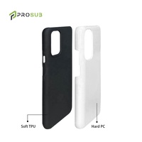 Coque de téléphone à sublimation Prosub, étui enduit, logo personnalisé, sublimation 2 en 1, coques de téléphone vierges pour One Plus 9