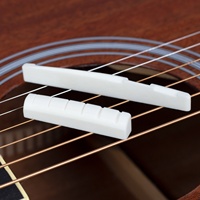 Set Kotak Senar Gitar Folk Tulang Sapi (Atas/Bawah) & Bridge Universal Fit