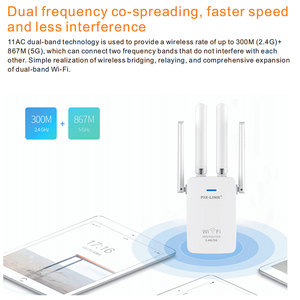 Repetidor de Señal Wifi de Doble Banda PIX-<span class=keywords><strong>LINK</strong></span>, 300Mbps, Inalámbrico, 5GHz, Modelo AC29, <span class=keywords><strong>Precio</strong></span> de Fábrica - Product Image 5