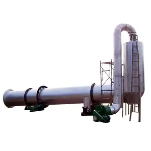 Factory Price Rotary Cylinder Machine Calcium Carbonate Rotating Drum Dryer