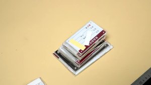 Acrylic Supermarket <strong>Display</strong> Rack with <strong>Price</strong> Label Tag &amp; <strong>Paper</strong> Holder Shelves for Apparel Grocery Shopping &amp; Food Storage - Product Image 2