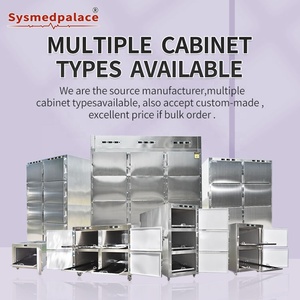 Réfrigérateur <span class=keywords><strong>mortuaire</strong></span> Sysmedpalace pour hôpital et salon funéraire, congélateur pour 3 corps - Product Image 4
