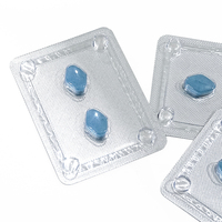 Complément alimentaire à base de plantes 100mg & 500mg, comprimés bleus pour adultes, soutien immunitaire, amélioration de l'énergie, échantillon gratuit