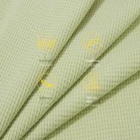Tela de Punto de Doble Cara Teñida con Hilo, Mezcla de Poliéster/Algodón, Antibacteriana, Resistente al Viento, para Bolsos y Ropa - Múltiples Diseños