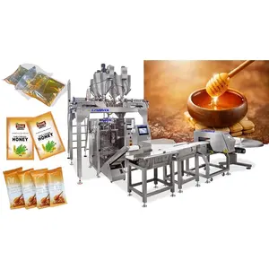 Automatische vertikale Packmaschine für Honigmarmelade Soße und Flüssigkeiten Packung Packung Verpackungsmaschine