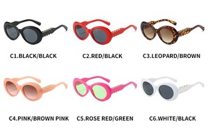 Gafas de Sol de Diseño para Mujer 2025, Tendencia, Logotipo Personalizado, Marcas Famosas, Alta Moda, Protección UV400, Montura Completa, Forma Ovalada, Novedad - Product Image 5