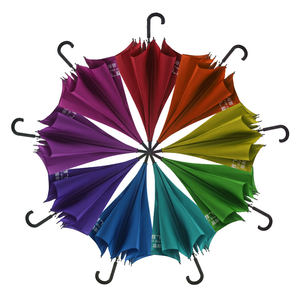 Compre Paraguas Rectos Decorativos para Bodas, Resistentes al Viento, con Logotipo Personalizado, a Buenos Precios - Product Image 1