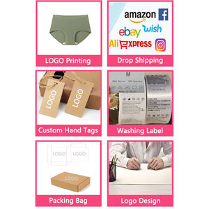 थोक प्लस एशियाई आकार m l xl 2xl 3xl 4xl 5xl आराम कोई ट्रेस ग्रीष्मकालीन वसा महिलाओं के निर्बाध पैंटी अंडरवियर - Product Image 6
