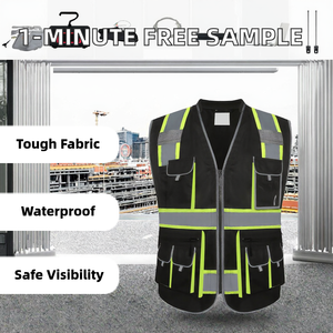 1 Minuto de Respuesta Muestra Gratis Venta Anual Chaleco de Seguridad Reflectante 8 Millones de Piezas 26 Años Equipo de Calidad de Fábrica CE ANSI - Product Image 2