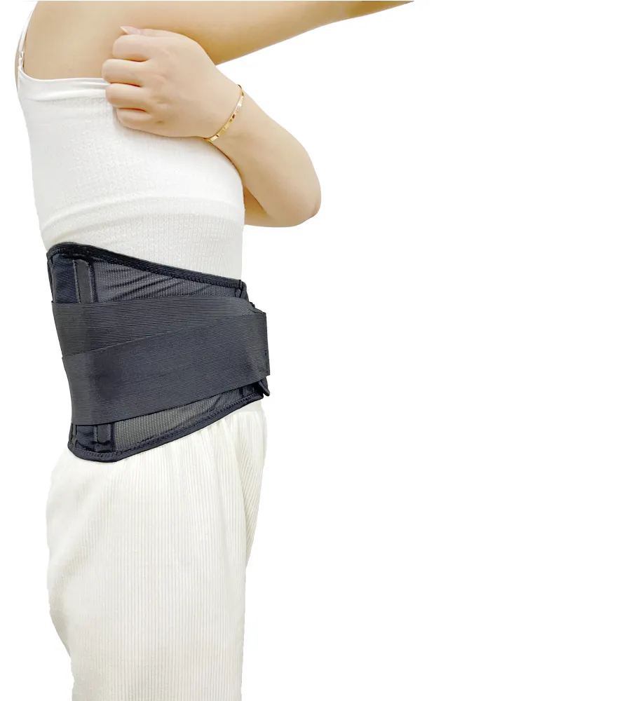 Penopang pinggang medis kompresi elastis, dapat diatur untuk bekerja sehari-hari, olahraga medis, latihan kebugaran, jongkok