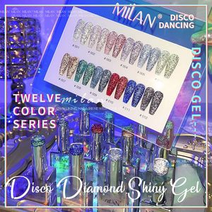 Nuevo Set de Esmalte de Uñas <span class=keywords><strong>en</strong></span> Gel UV LED de Milán, 12 Colores, 15 ml, Colores Brillantes de Diamante al por Mayor - Product Image 5