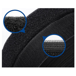 Miếng dán móc và vòng dính tự dính mềm, may được, 16~200mm, 70% nylon, dùng cho quần áo, mũ, giày - Product Image 2