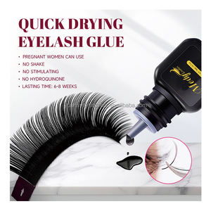 Cola Adesiva Profissional Para Extensão de Cílios Forte 0.5s 1s à Prova D'água Transparente Preta Secagem Rápida Personalizada - Product Image 5