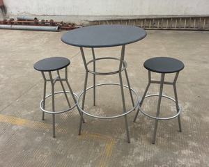 Juego de <span class=keywords><strong>Comedor</strong></span> de Madera de Estilo Rústico Plegable y Moderno de <span class=keywords><strong>4</strong></span> Plazas con Tapa Redonda, Muebles para el Hogar para Uso en Hoteles - Product Image 1