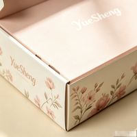 Boîtes d'expédition personnalisées en forme d'avion, en carton kraft écologique, avec pelliculage mat et impression offset, logo personnalisé pour fleurs