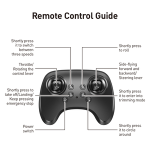 Dron E72 con Despegue con un Clic, Control Remoto de 2.4GHz, Vuelo Estacionario Inteligente, Acrobacias, Giro de 360°, Avión de Espuma RC, <span class=keywords><strong>Jet</strong></span> de Combate con Luz - Product Image 5