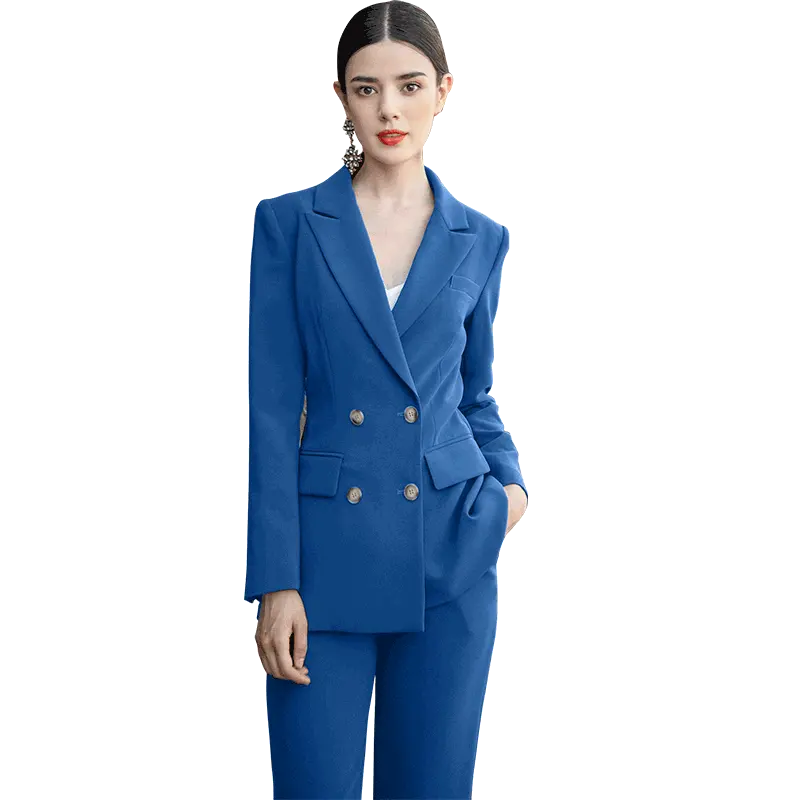 High Fashion blazers femenin Woman Quality Office Wear Lady Formal Blazer uniform blazers supplying by factory