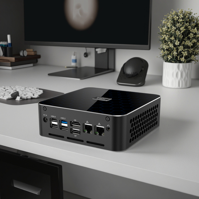 AMD Ryzen R9-8945HS WiFi6e Bluetooth5.2 Win11 Mini PC Thunderbolt3 Type-C PD 120/W 8K 60Hz High-Performance Mini Computer
