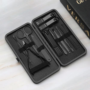 Black18 /16/12/ 7 pezzo Set di tagliaunghie Set Manicure uomo strumenti per la cura personale accessori toelettatura tagliaunghie Kit per gli uomini - Product Image 3
