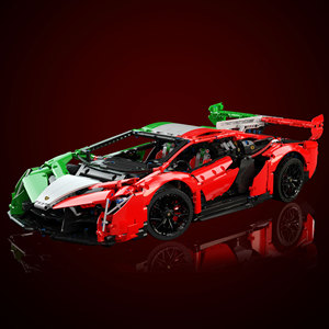 Modèle de voiture de sport Lamborghini Veneno K Box 10222, blocs de construction, jouet d'assemblage pour adultes, plus de 800 pièces - Product Image 1