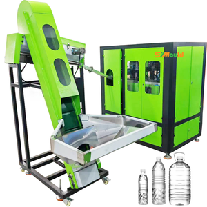 เครื่องเป่าขวดพลาสติก PET อัตโนมัติเต็มรูปแบบ 1500-1800 ขวดต่อชั่วโมง เครื่องเป่าขวดขนาดเล็กสำหรับขวดพลาสติก 2 ช่อง 300 มล. 500 มล. 1 ลิตร 2 ลิตร - Product Image 1