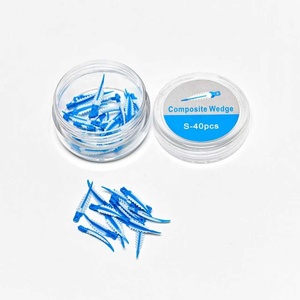 4 tailles compatibles <span class=keywords><strong>Garrison</strong></span>, 40 pièces par boîte, cale composite dentaire - Product Image 2