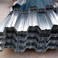 Zinkverzinktes Wellblech Dachblech Stahlblech Z275 Stärke 0,35mm Verzinktes Stahl-Dachblech