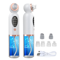 Extracteur de points noirs chauffant mini amélioré, nettoyeur de pores du visage, aspiration sous vide, éliminateur de points noirs