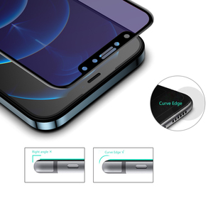 Gli occhi 3D proteggono il vetro temperato per <span class=keywords><strong>iPhone</strong></span> <span class=keywords><strong>11</strong></span> 12 13 14 15 Anti luce blu Anti Shock Nano Blue Light Cut pellicola proteggi schermo - Product Image 5
