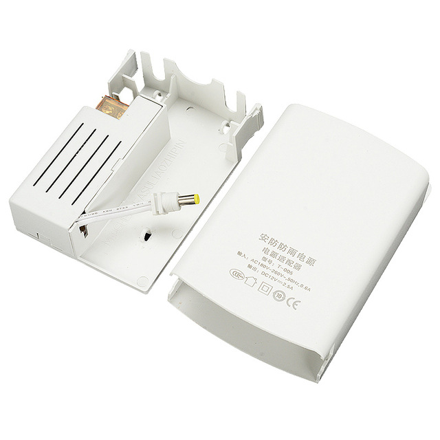 12V 2A Outdoor Waterproof ABS Power Adapter 100-260V Switching Power Adapter