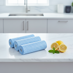 <span class=keywords><strong>Rouleau</strong></span> de serviettes jetables antimicrobiennes en <span class=keywords><strong>tissu</strong></span> non tissé spunlace pour le nettoyage industriel et domestique, <span class=keywords><strong>rouleau</strong></span> durable - Product Image 5