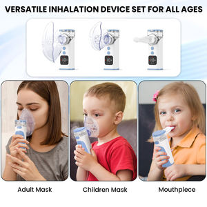 Máquina nebulizadora de malla recargable FITCONN, nebulizador de malla ultrasónico portátil <span class=keywords><strong>para</strong></span> <span class=keywords><strong>tos</strong></span>, nebulizador de mano, inhalador médico - Product Image 6