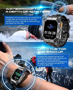 สมาร์ทวอทช์ 2023 X1 Pro กันน้ำ IP68 สำหรับโทรออก ติดตามการออกกำลังกาย รับสายโทรศัพท์ ออกกำลังกาย ใช้งานได้นาน 5-10 วัน - Product Image 5