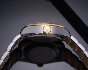 8215 Automatic Movement 316L Stainless Steel Case Deep <b>Waterproof</b> Gold StrapMen's <b>Watch</b> Traditional Men's <b>Watch</b> - Product Image 6