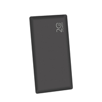 Nouveau modèle Power Bank 20000 MAh Double câbles intégrés Trois entrées Smart Powerbank 20000 mAh