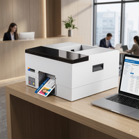 Imprimante de cartes PVC double face pour cartes d'identité, cartes de visite et permis de conduire, idéale pour l'impression de cartes d'employés