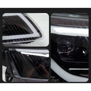 Feux avant pour <span class=keywords><strong>Audi</strong></span> A6 C6 2005-2011, ensemble de phares LED style Rolls-Royce, lentille de projecteur, clignotants séquentiels - Product Image 6